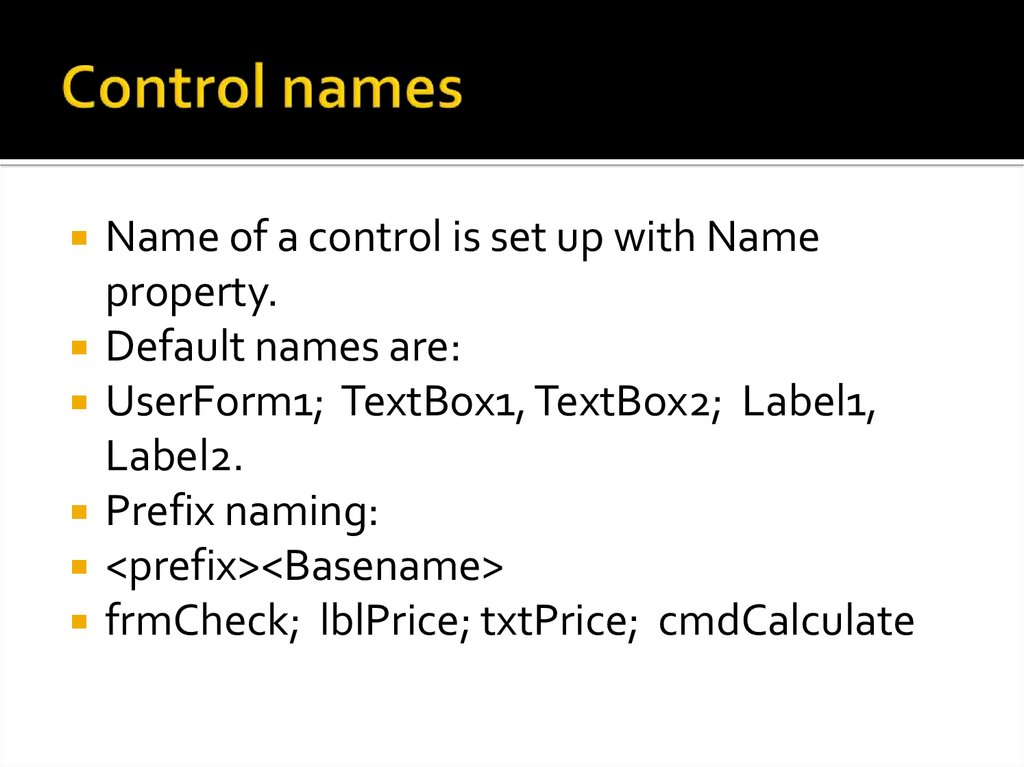 Имя default. Names of Controller.