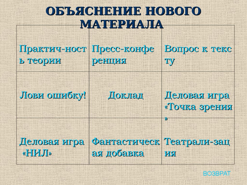 Конструктор урока по А. Гину - презентация онлайн