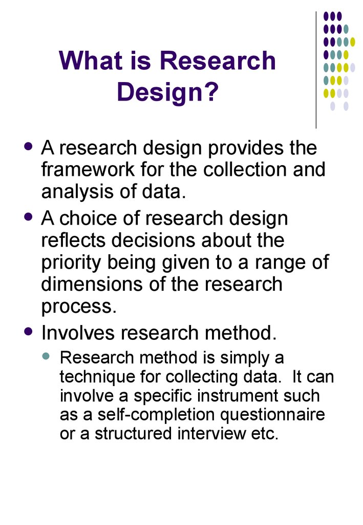 What is Research Design?