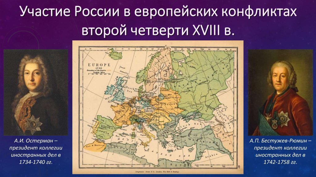 По единому образцу европа в 18 веке