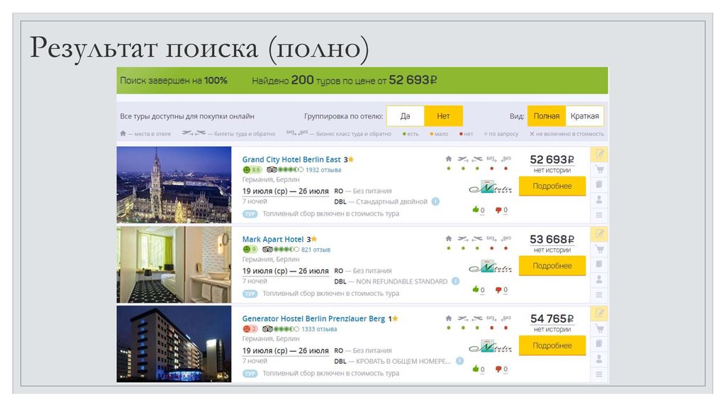 Результат поиска (полно)