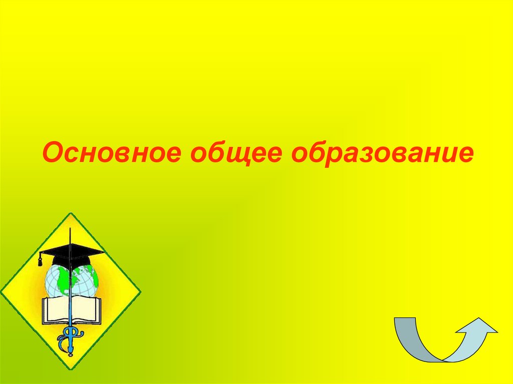 Основное общее образование