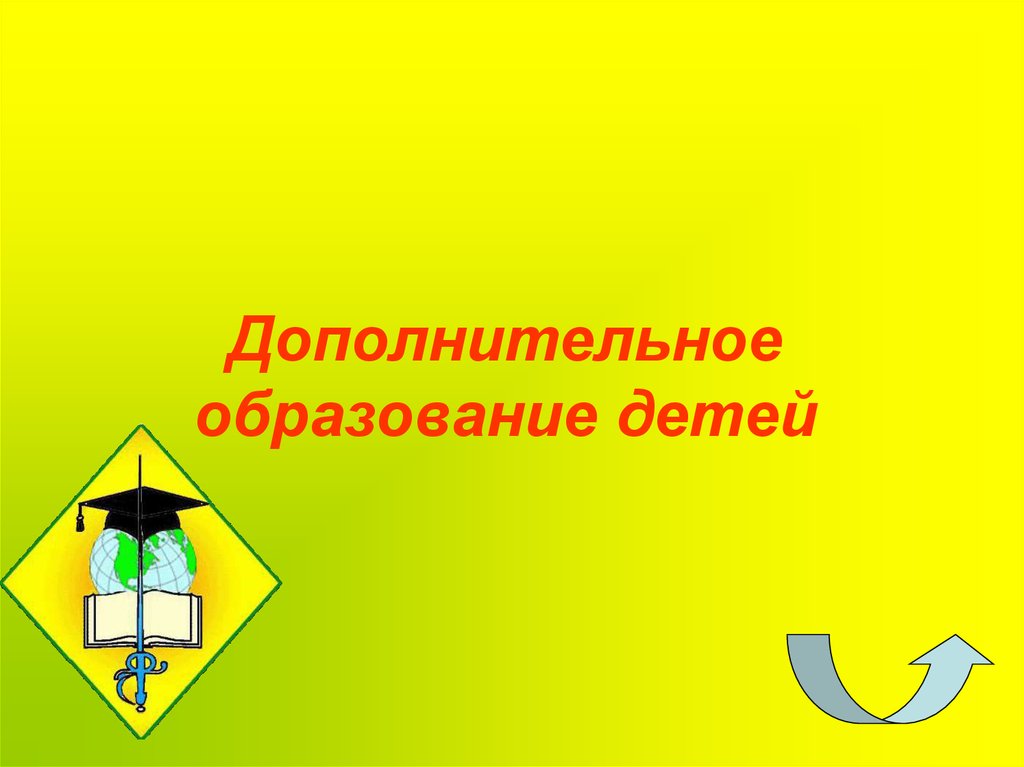 Дополнительное образование детей