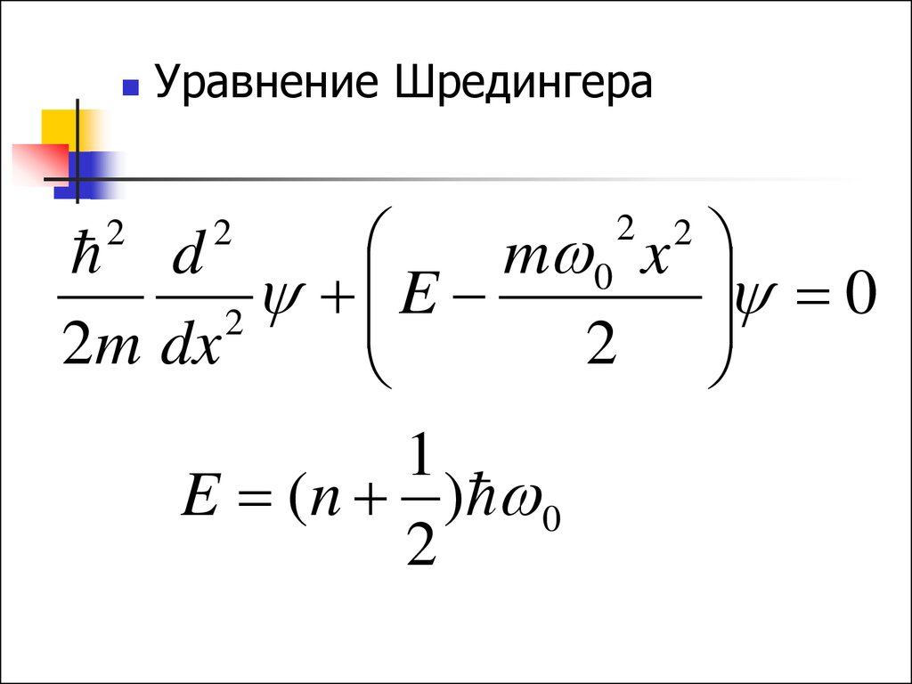 Уравнение шредингера картинка