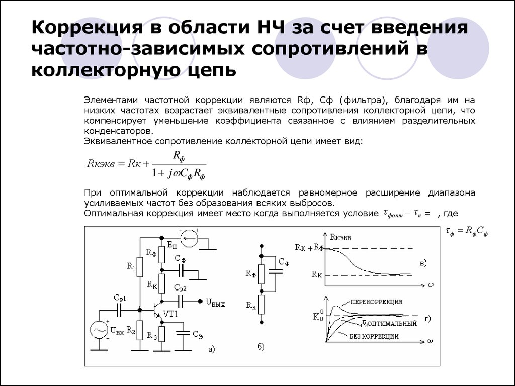 Частотная коррекция