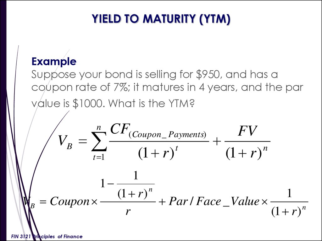 what is bond maturity