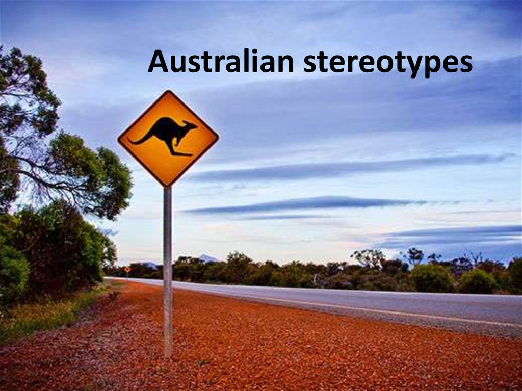 Kvittering Samler blade Merchandiser Australian stereotypes - презентация онлайн