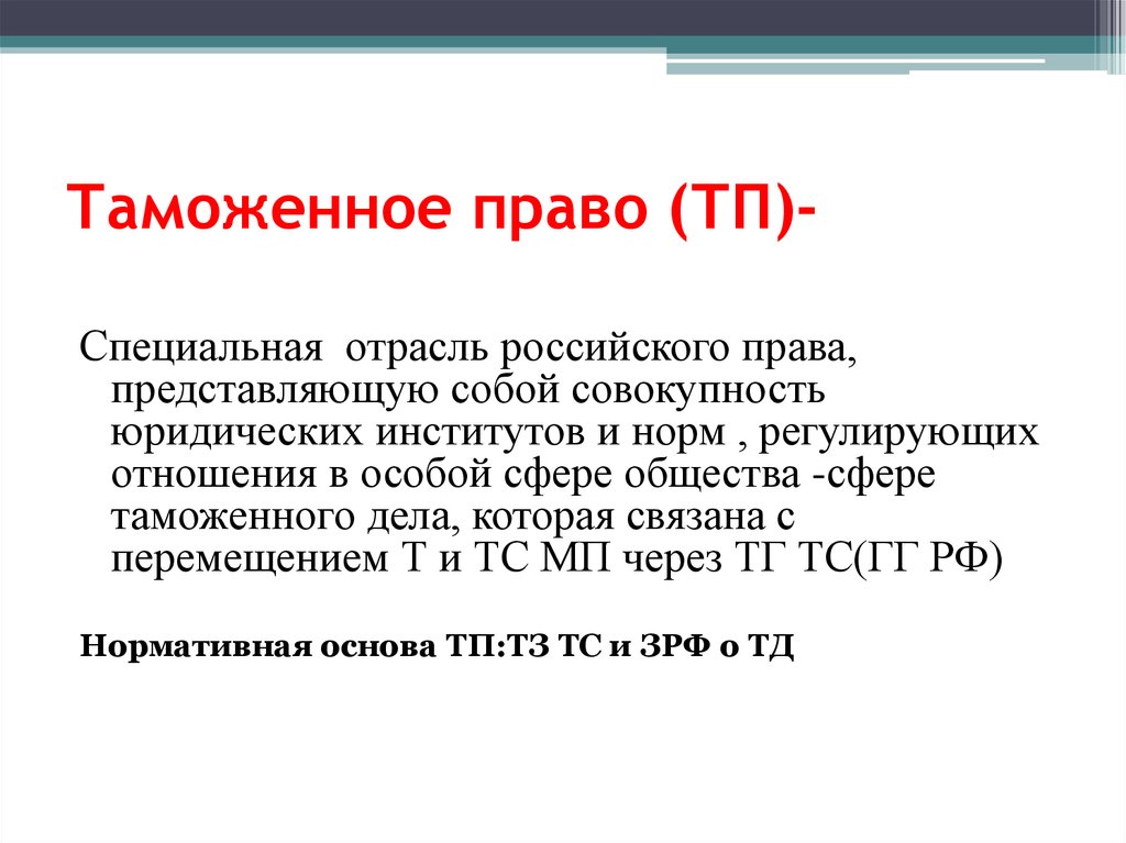 Право представляет собой совокупность. Таможенное право. Таможенное право регулирует. Таможенное право законодательство. Понятие таможенного права.