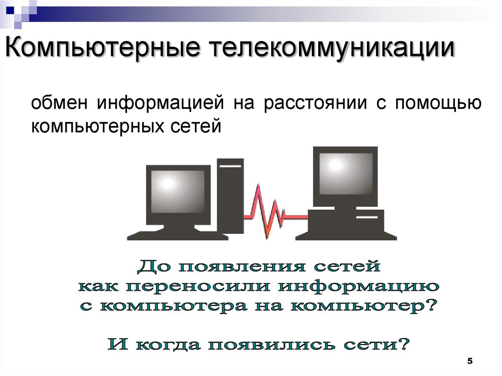 Компьютерные телекоммуникации презентация