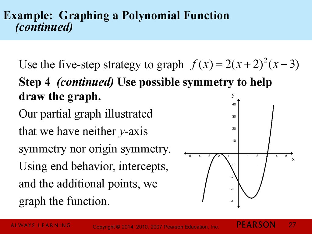 Chapter 23233. Polynomial and Rational Functions. 23233.23 Polynomial