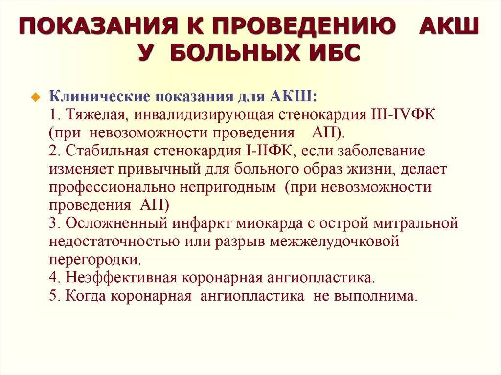 Клиническая картина ибс