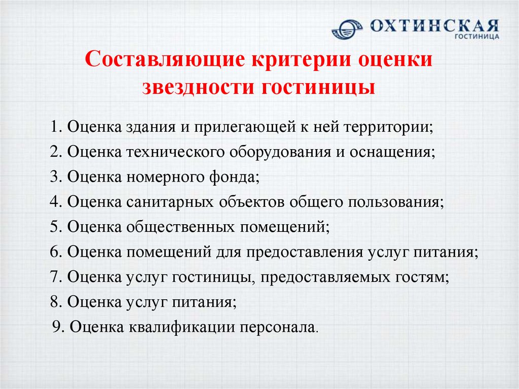 Критерии и составляющие. Критерии оценки гостиничных услуг. Критерии оценивания гостиниц. Критерии оценки гостиничных предприятий. Критерии оценки гостиницы таблица.