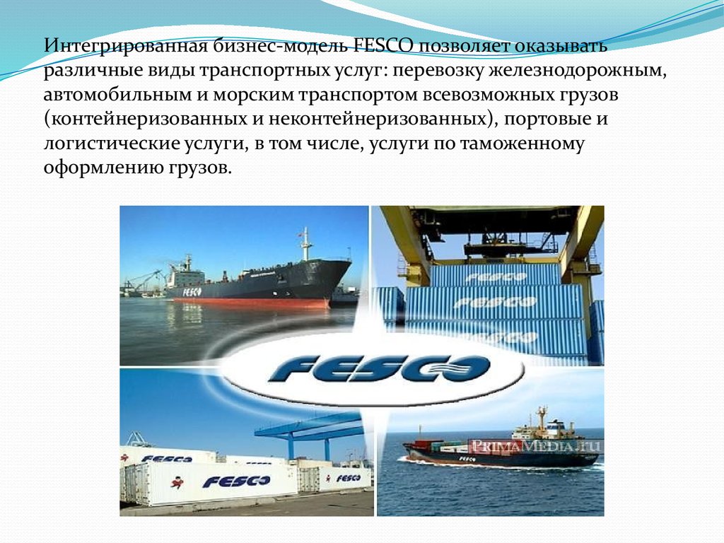 Интеграция транспорта. Феско интегрированный транспорт. Виды транспортных услуг. FESCO бизнес модель. FESCO компания.