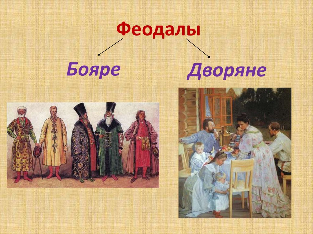 Феодалы в 17 веке в россии