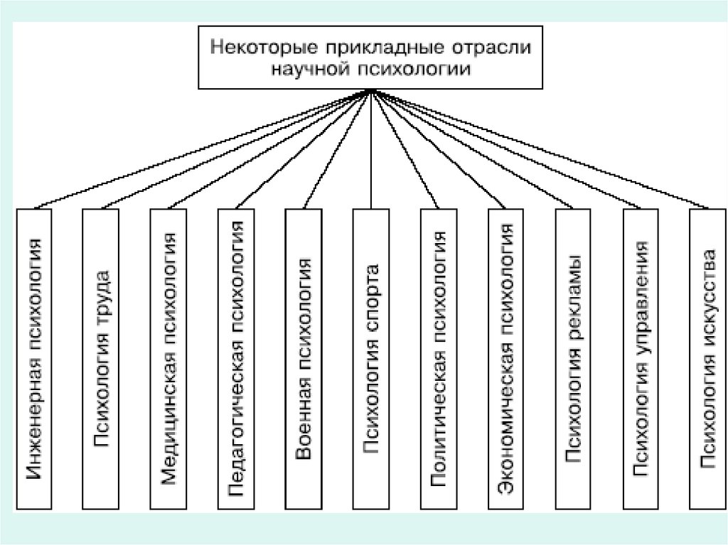 Отрасли психологии. Схема отрасли психологии Общие и прикладные. Структура психологии отрасли психологии. Схема структура психологии как науки. Схема структуры психологической науки.