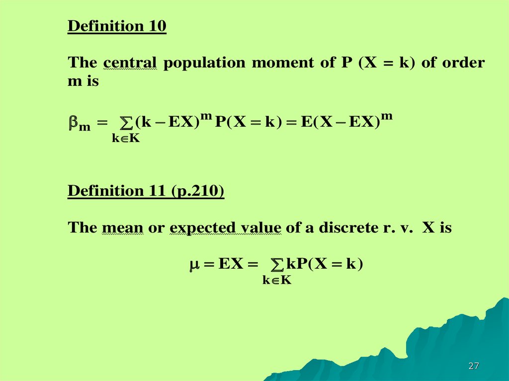 Elements Of Probability Lecture 3 Online Presentation