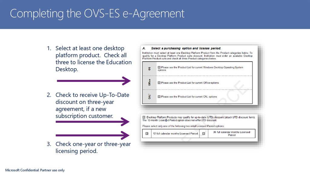 Completing the OVS-ES e-Agreement