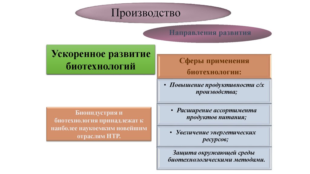 Производственное направление это