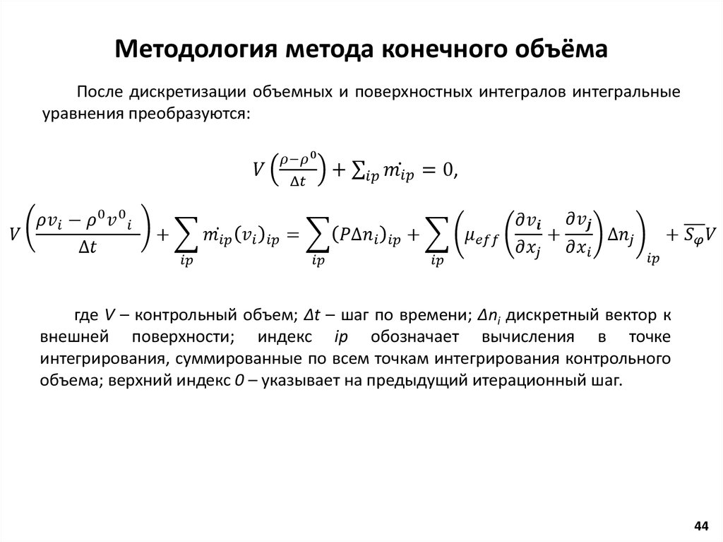 Метод конечных объемов уравнения. Телесный угол конуса через угол раствора. Как найти давление газа через плотность. Угол раствора конуса формула. Как определить давление газа формула.