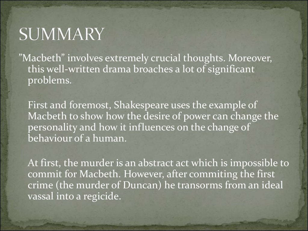 hamlet summary