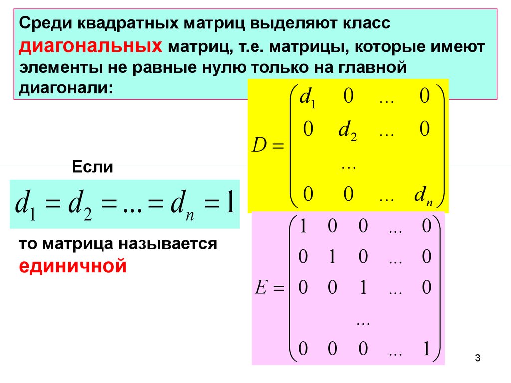 Что такое матрица в математике