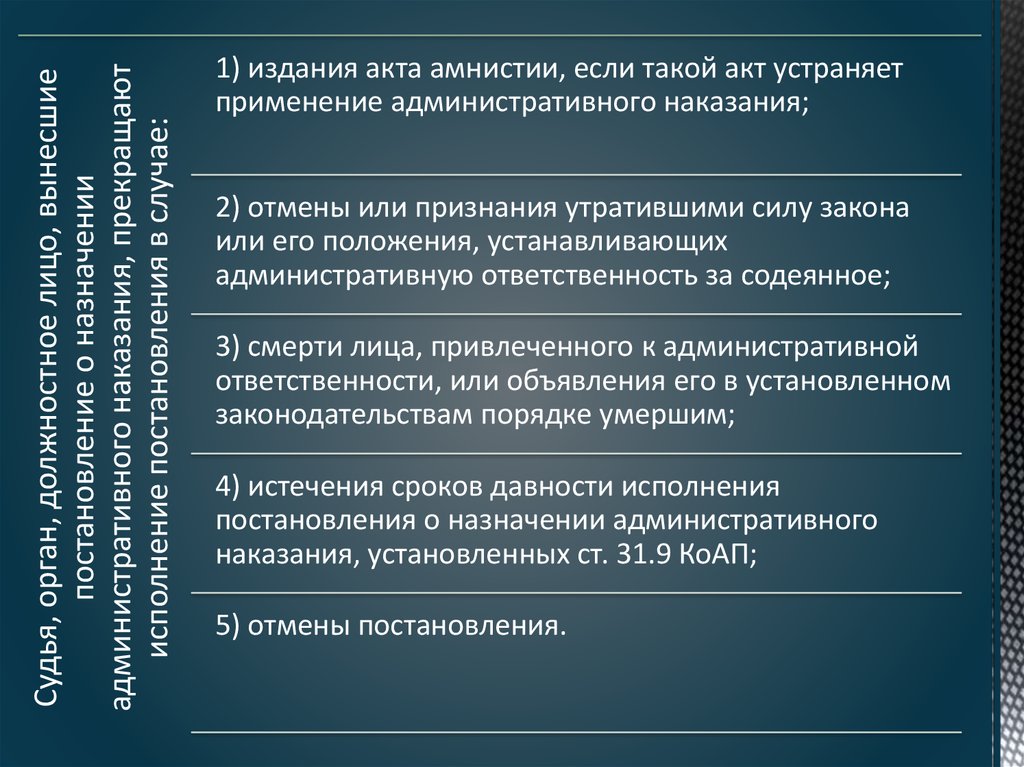 Правовой статус участников производства об административных правонарушениях