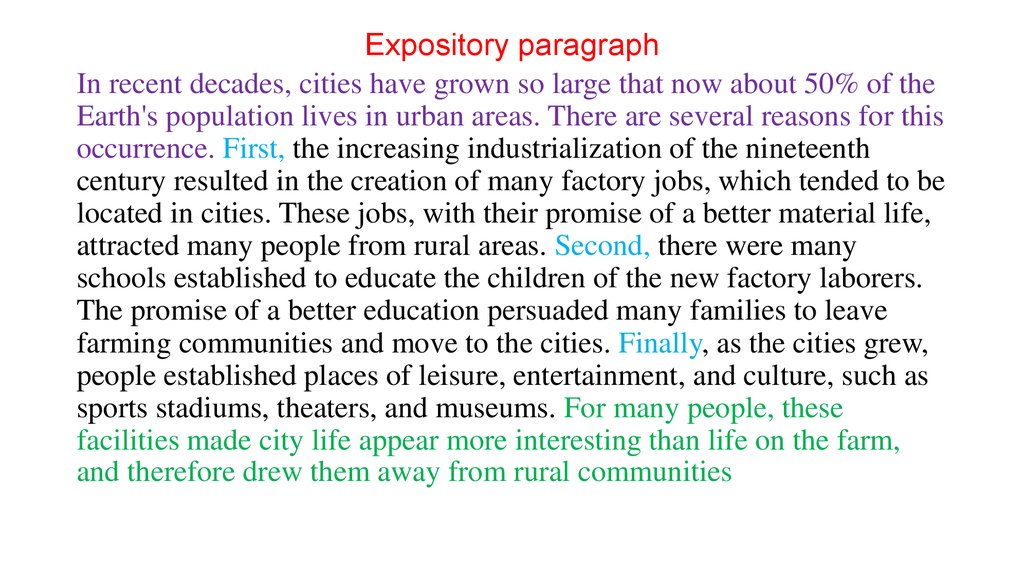 how to write a 3 paragraph expository essay