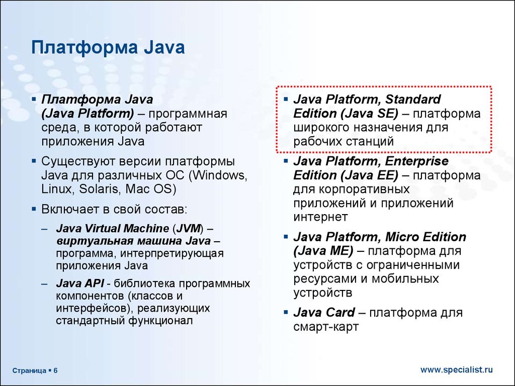 Java (level 1) - Опорный конспект - презентация онлайн