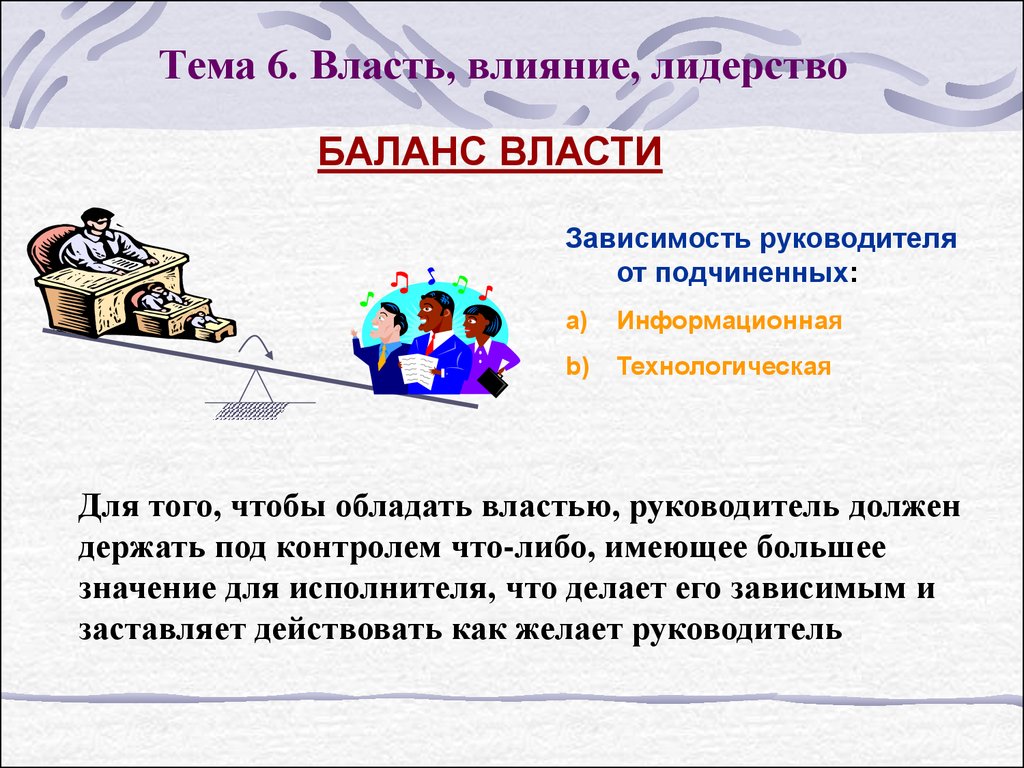 Влияние руководства. Власть и влияние. Власть влияние лидерство. Власть и влияние в менеджменте. Баланс власти в менеджменте.