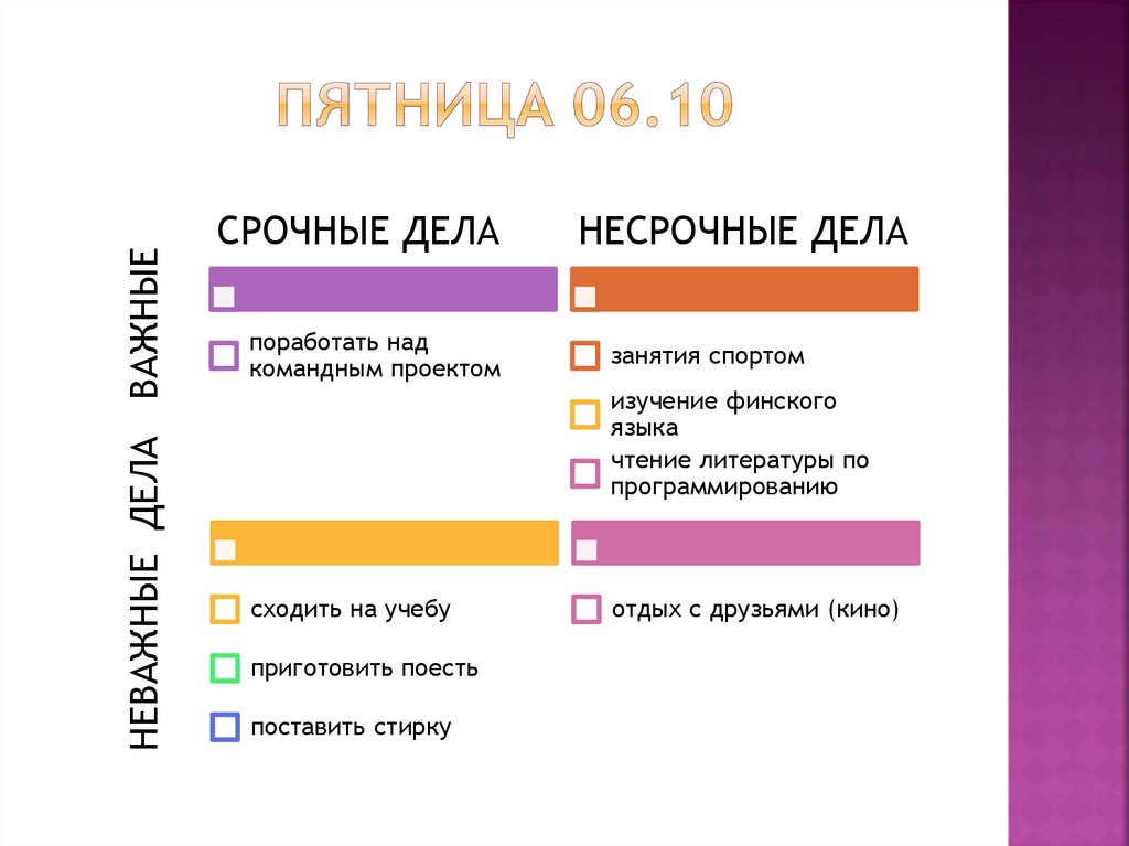 ПЯТНИЦА 06.10