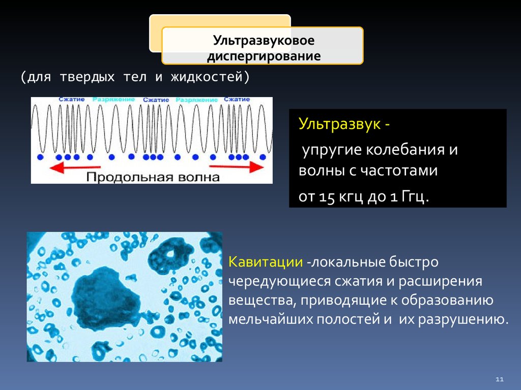 Дисперсные твердые частицы. Процесс диспергирования. Диспергирование жидкости. Ультразвуковое диспергирование. Диспергирование материалов.