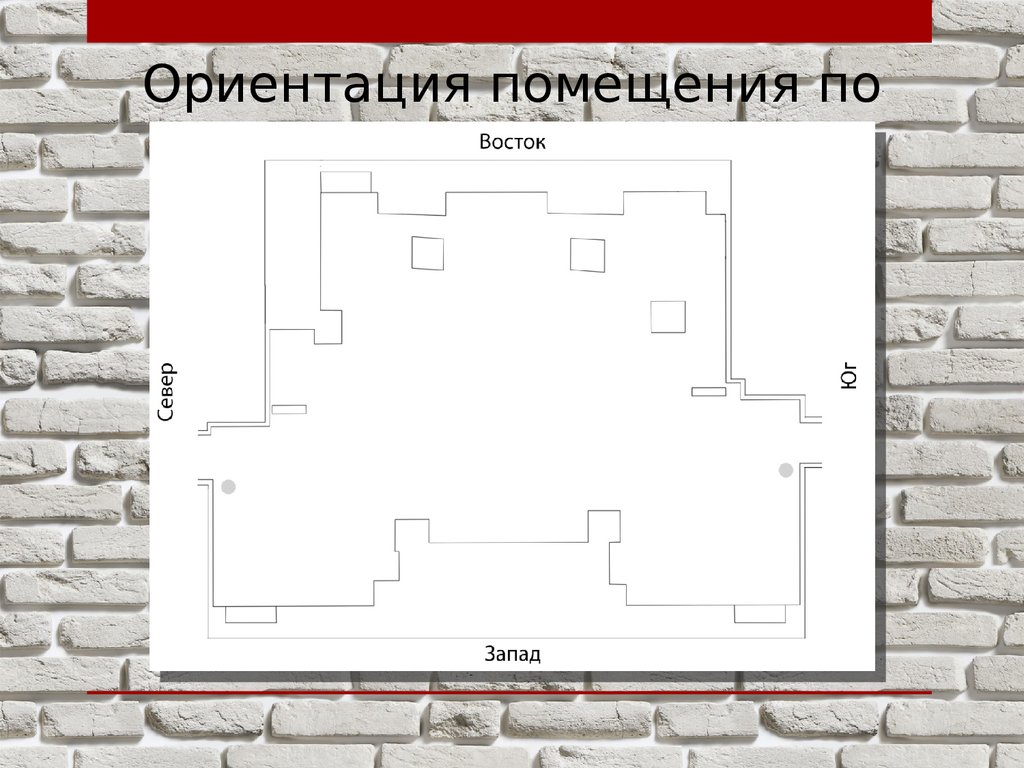 Ориентация помещений. Ориентация помещения - это. Двусторонняя ориентация помещений это.