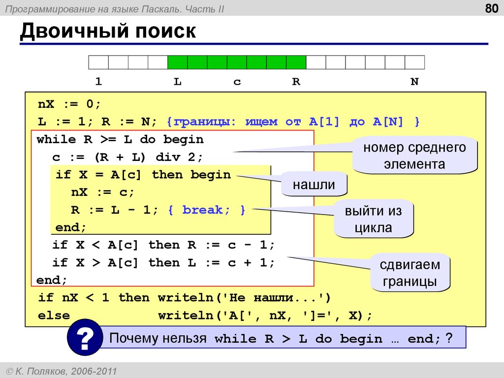 Создал язык pascal