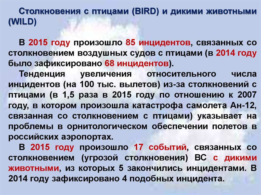 Безопасность полетов презентация