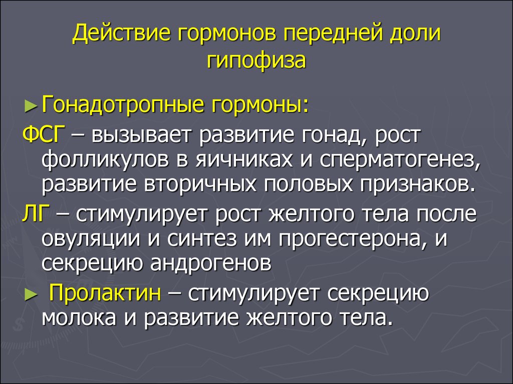 Гонадотропные гормоны