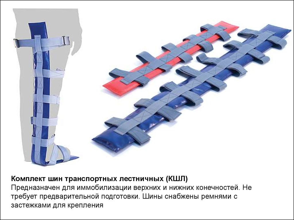 Шина транспортная для иммобилизации нижних конечностей. Комплект шин транспортных лестничных. Комплект шин транспортных лестничных КШТЛ-МП-01. Шины для транспортной иммобилизации (разной конструкции). Комплект шины транспортные КШТ по ту 9398-005-58379990-2014.