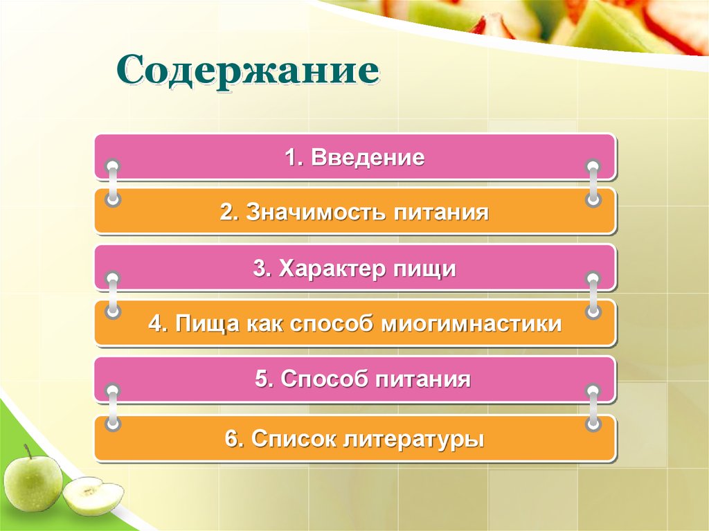Содержание