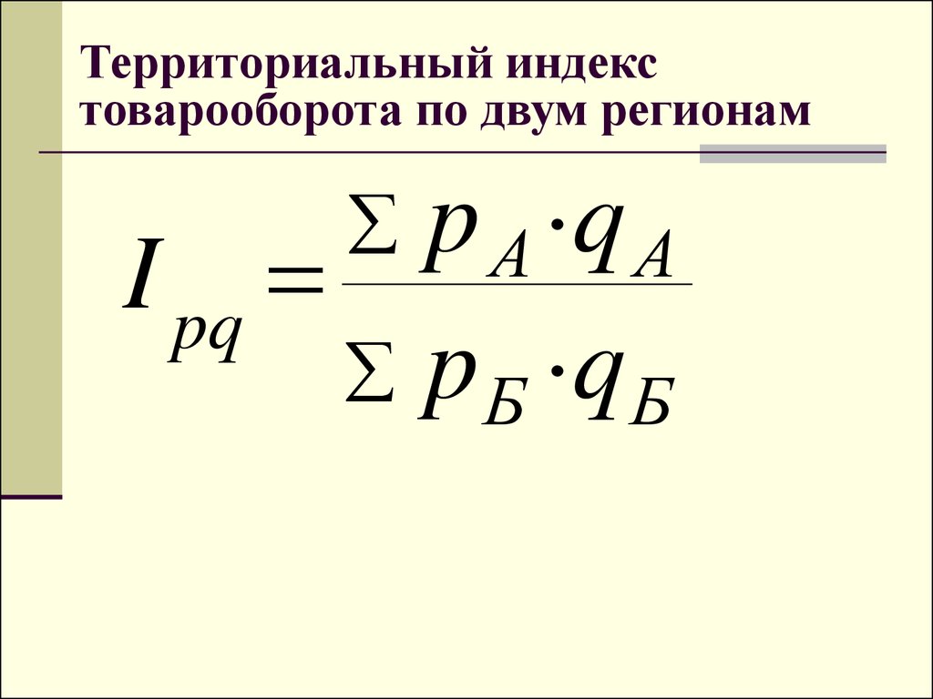 Изменение физического объема реализации