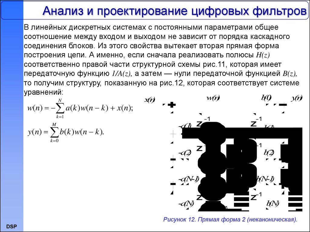 2 фильтрация. Линейный цифровой фильтр. Цифровой фильтр второго порядка. Фильтры второго порядка линейные. Основные принципы цифровой фильтрации.