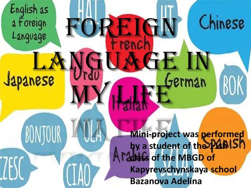 He know several foreign. Постер на тему Foreign languages in my Life. Foreign languages in my Life плакат. Foreign language in my Life Постер. Foreign languages in my Life.