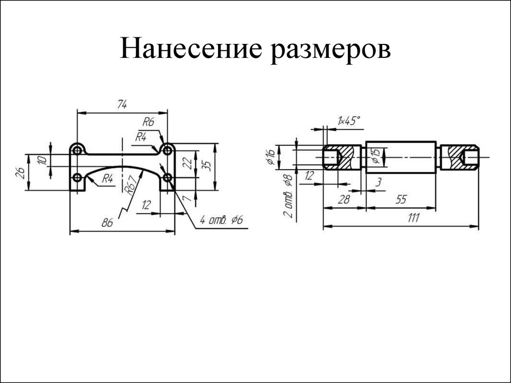 Правила оформления чертежей тест