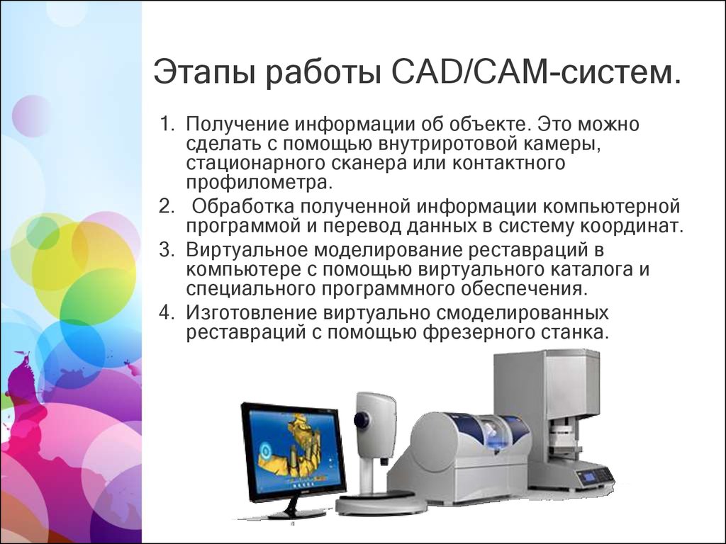 Сама технология. CAD cam системы. Работа с системами CAD/cam. Принцип работы CAD/cam системы. Система КАД Кам САПР.