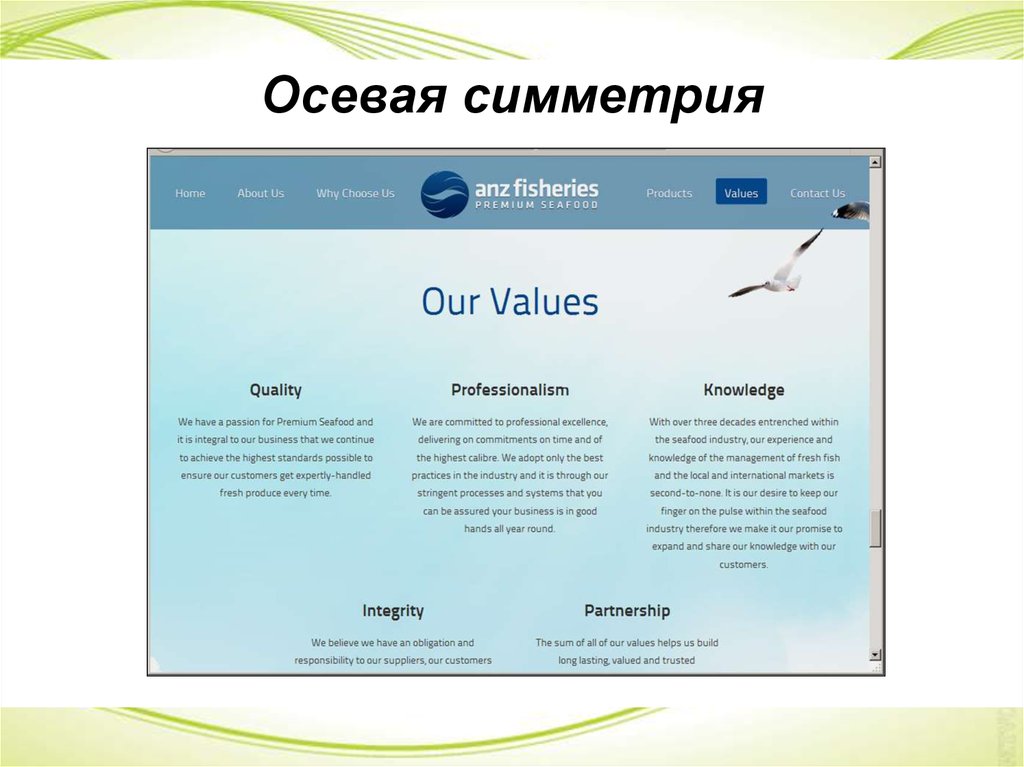 Осевая симметрия