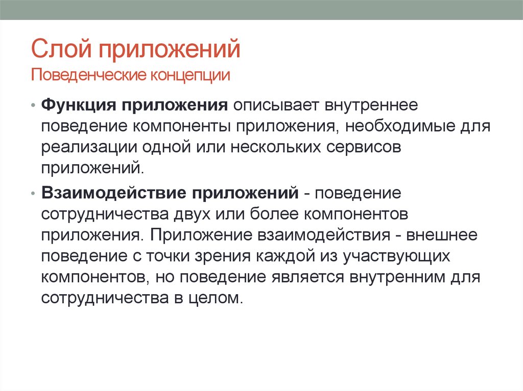 Функции приложения. Поведенческий элемент это. Описание функционала приложения. Поведенческие компоненты.