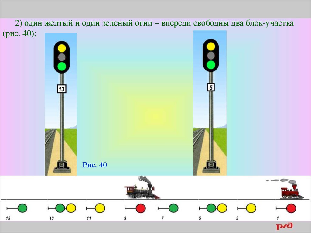 Зеленый светофор жд. Один жёлтый и один зелёный огни. Один желтый и один зеленый. Блок-участок на ЖД. ЖД светофор.