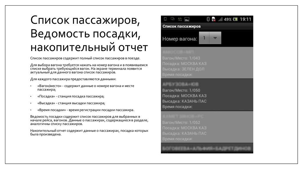 Список пассажиров. МАСКПП. МАСКПП проводника. Определение МАСКПП. Содержать полные данные о