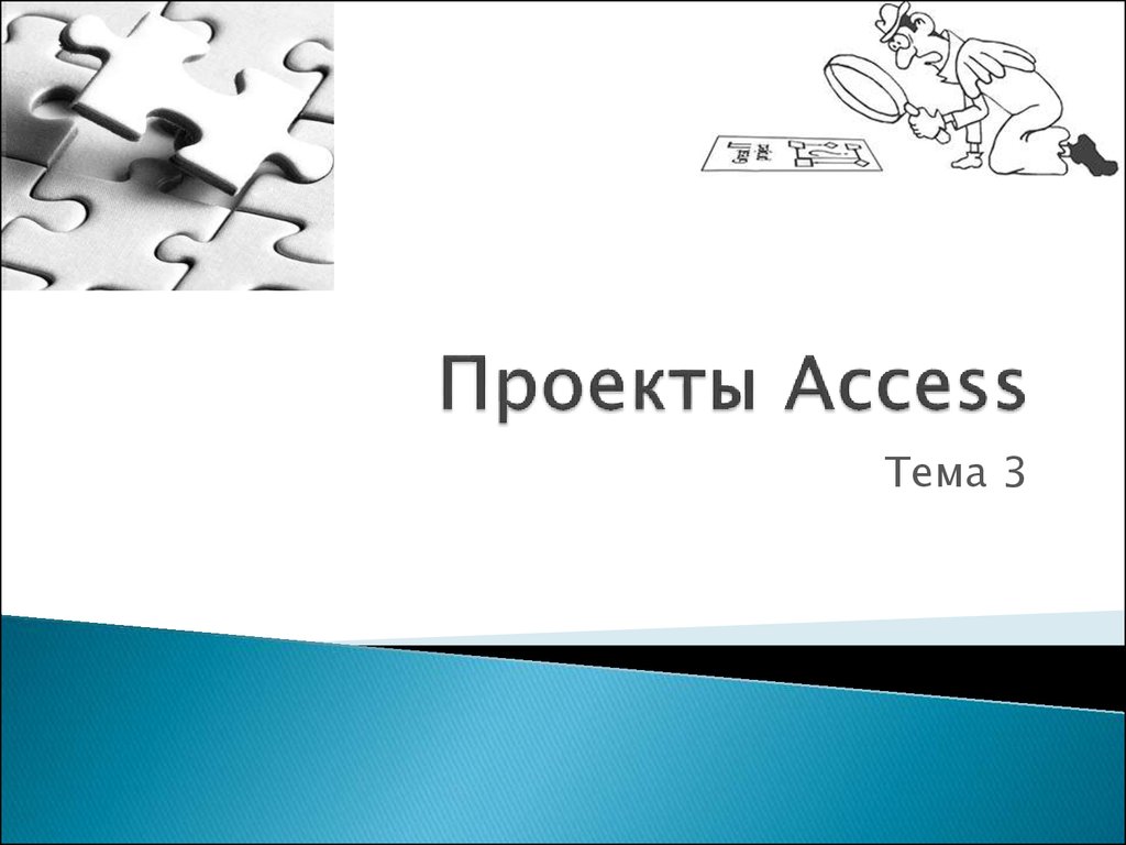 Темы access. Проект в аксесс презентация.