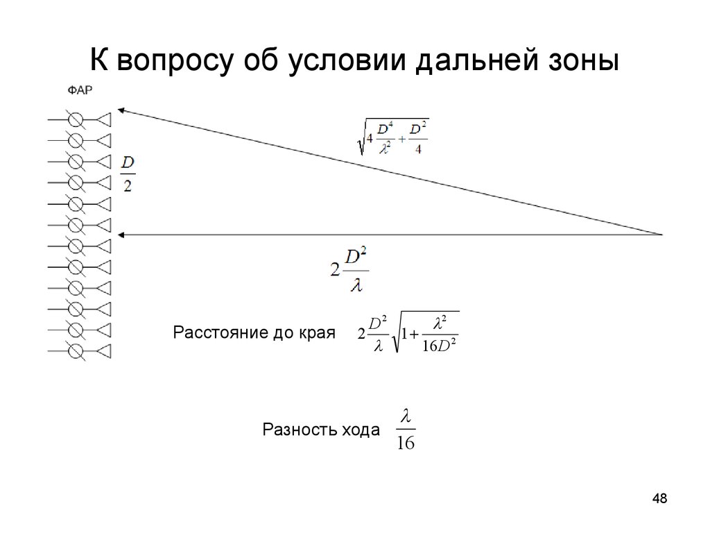 Далекий условие