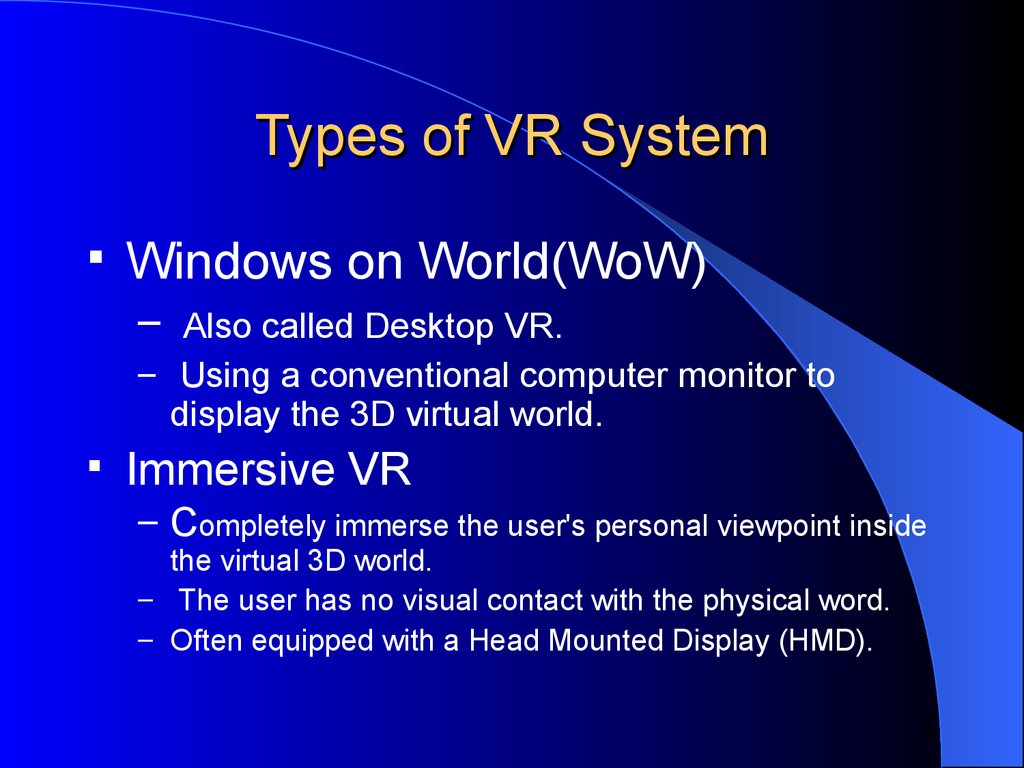 Virtual reality - презентация онлайн