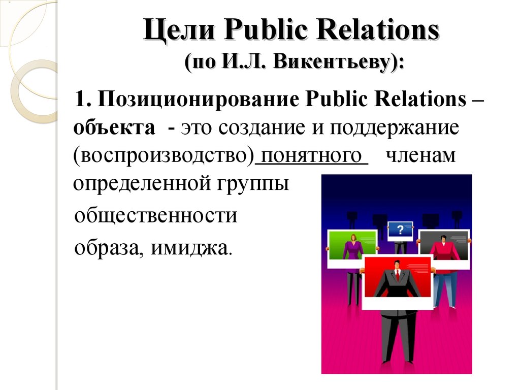 Public relations презентация